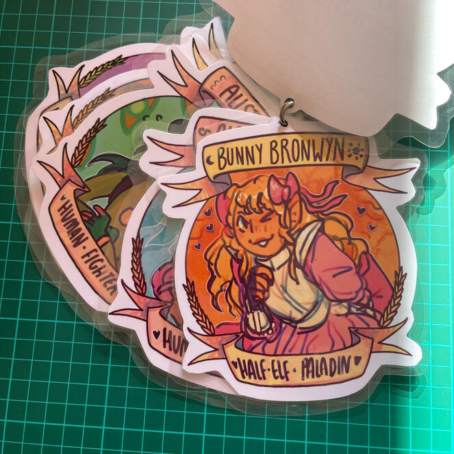 D&D 'Con Badge' Commissions